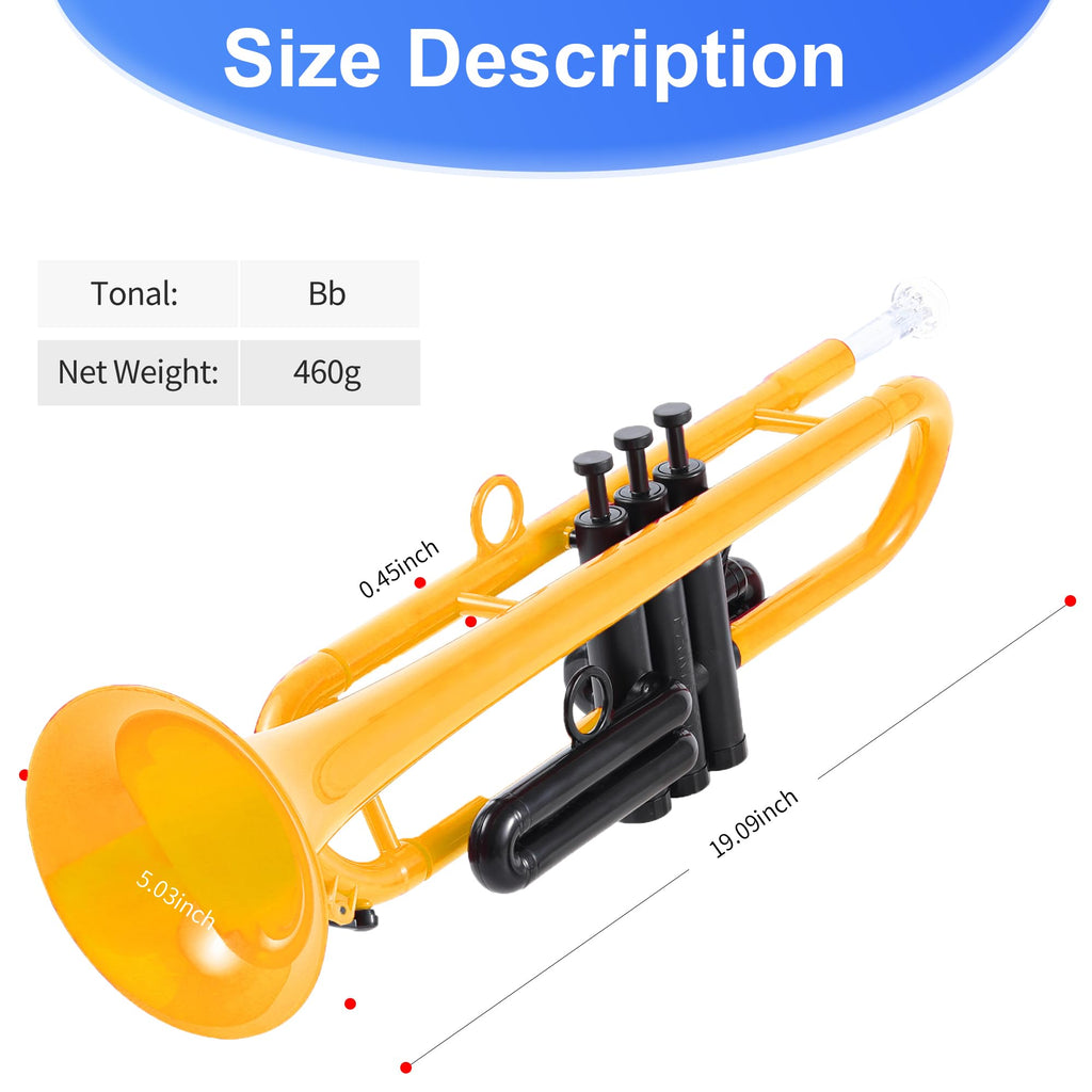 Plastic Bb Trumpet X3163