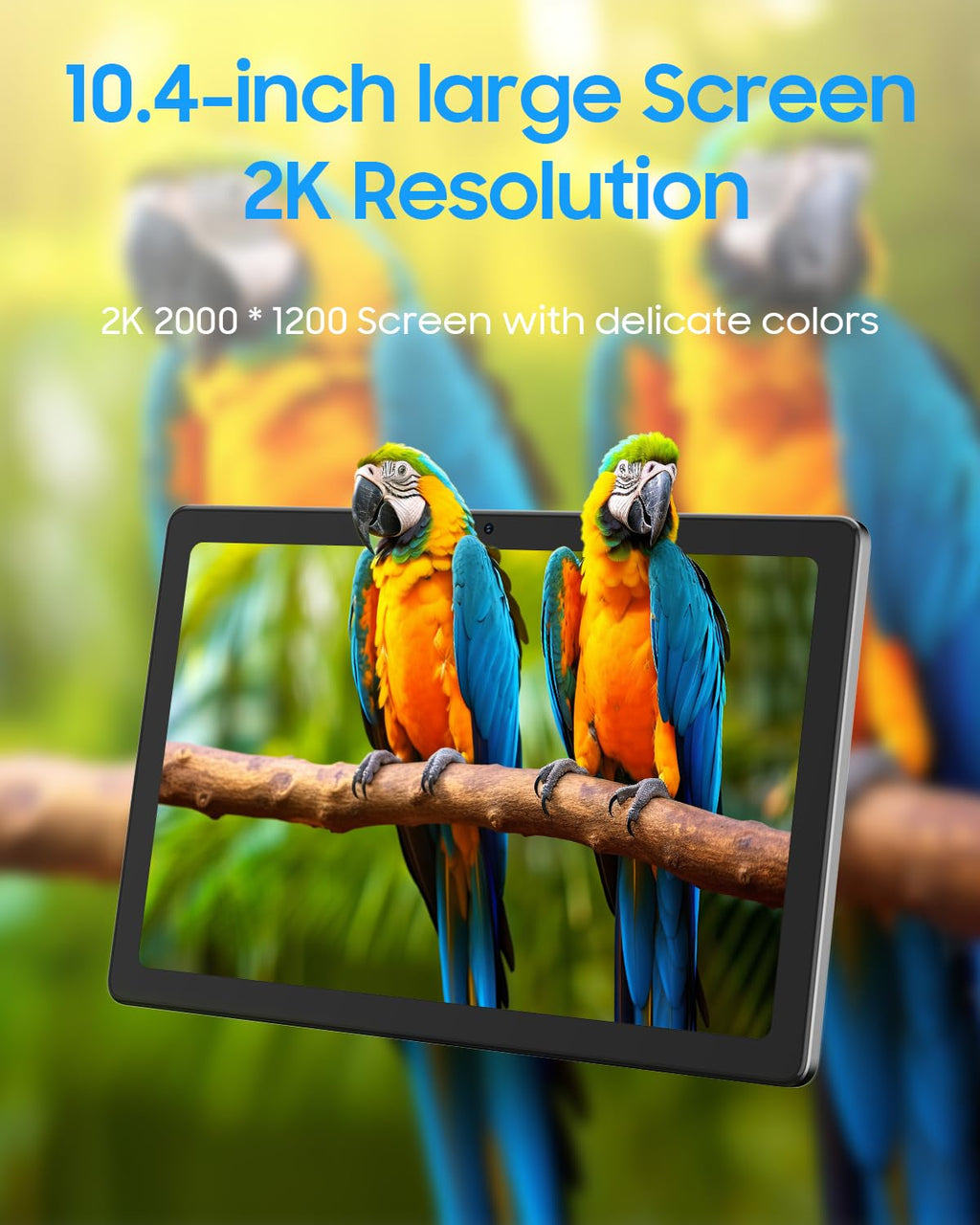 Android 13.0 10.4 Inch 16GB RAM 128GB ROM 2 in 1 Black Tablet S1949