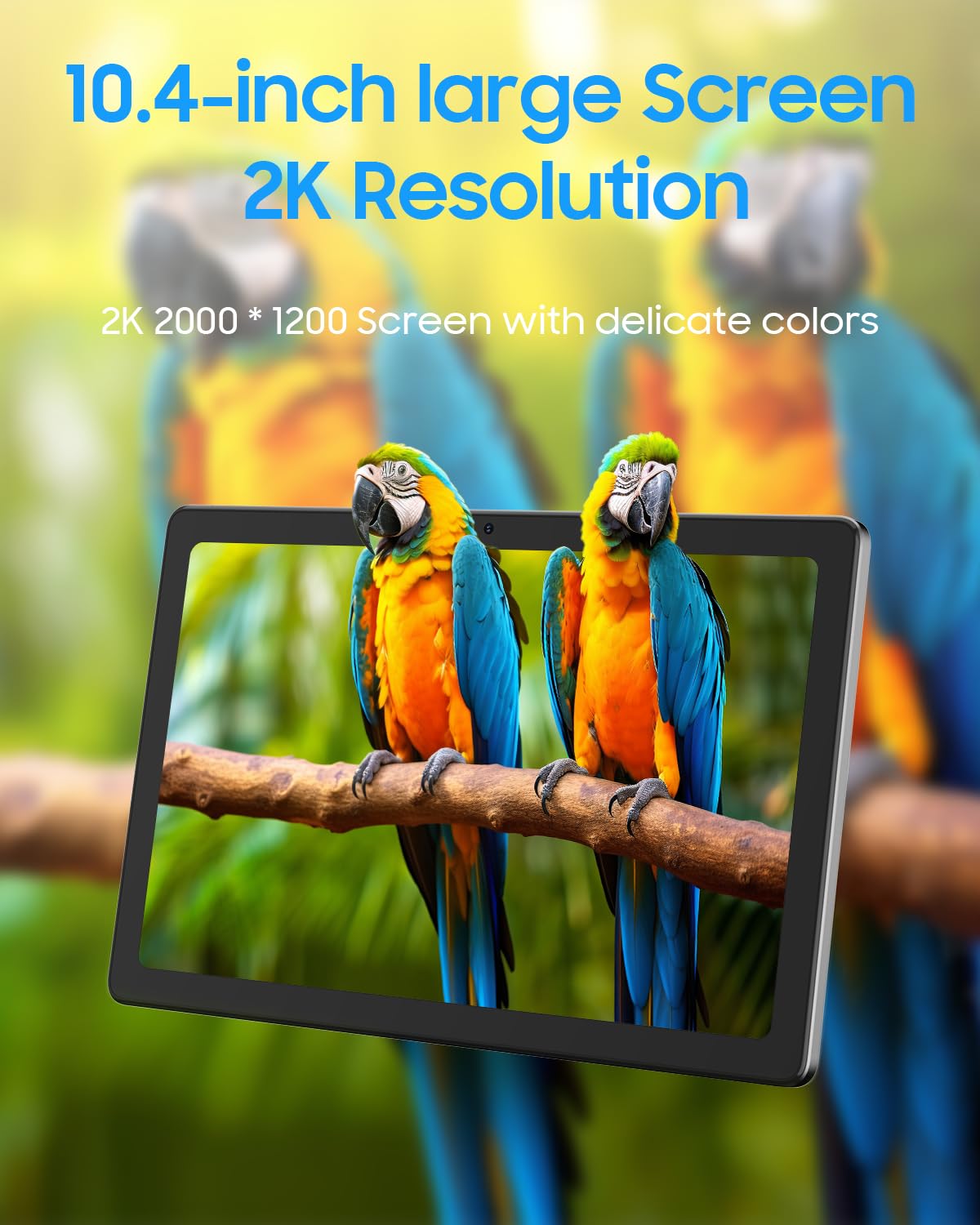 Android 13.0 10.4 Inch 16GB RAM 128GB ROM 2 in 1 Black Tablet S1949