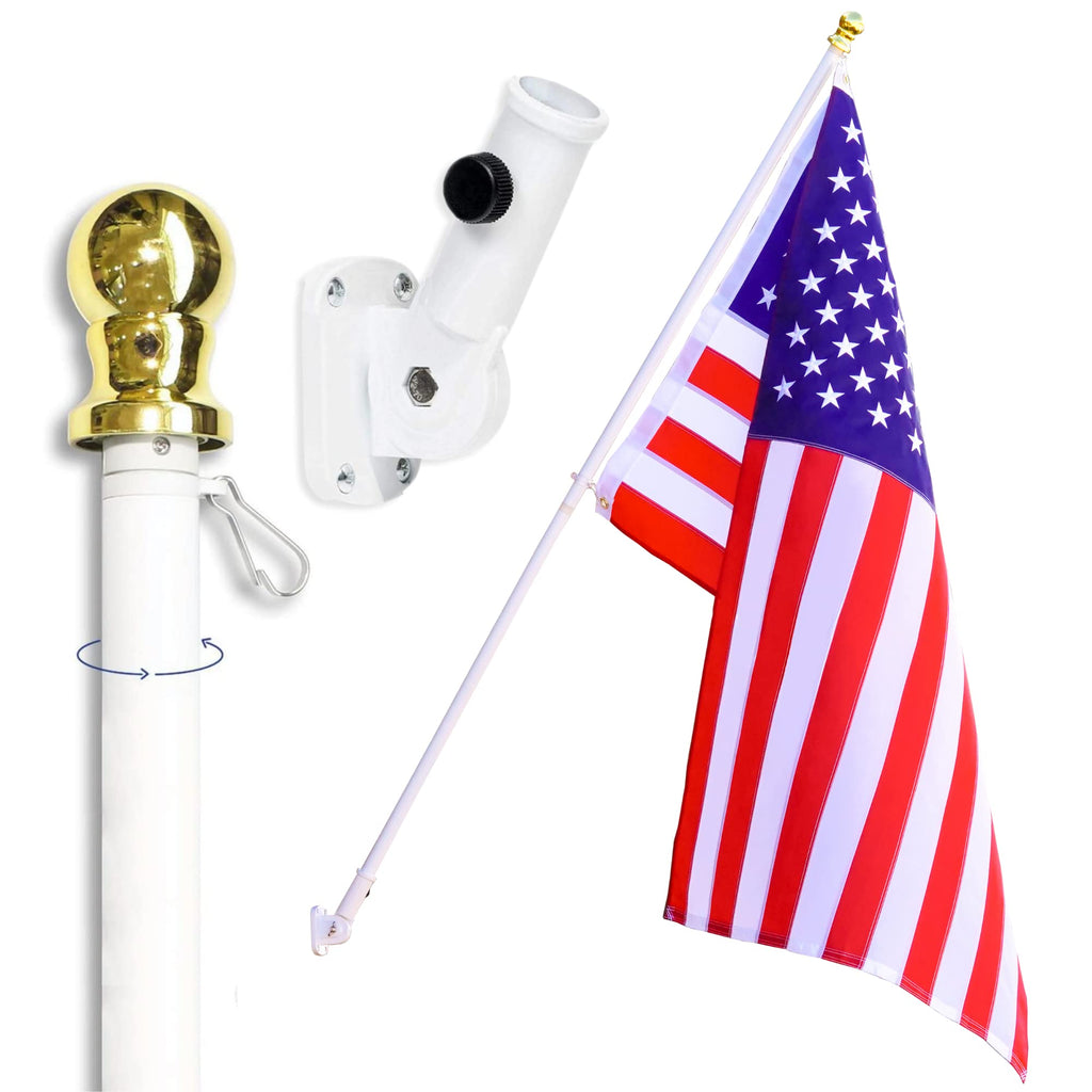 3x5' Flag Pole Kit with Flag and Mount I5588