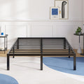 Queen Size 18 Inch Metal Platform Bed Frame H61238