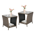 PE Rattan Wicker Outdoor Side Table O693
