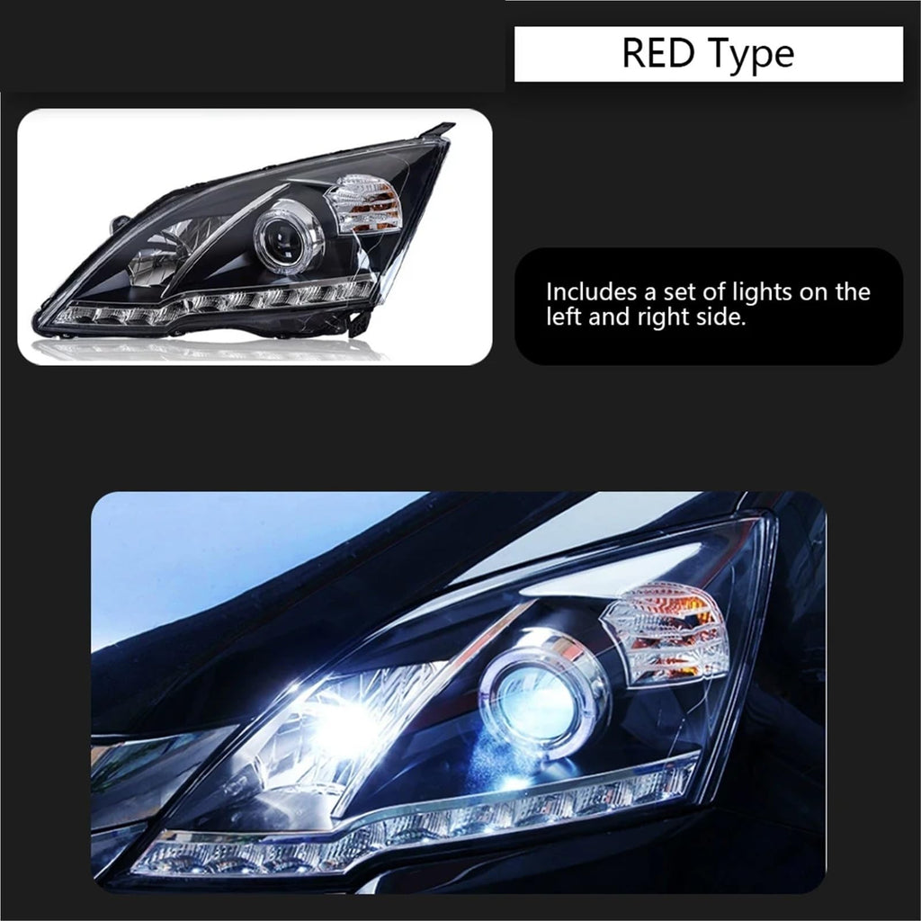Car Headlight LED DRL Double Lens O381