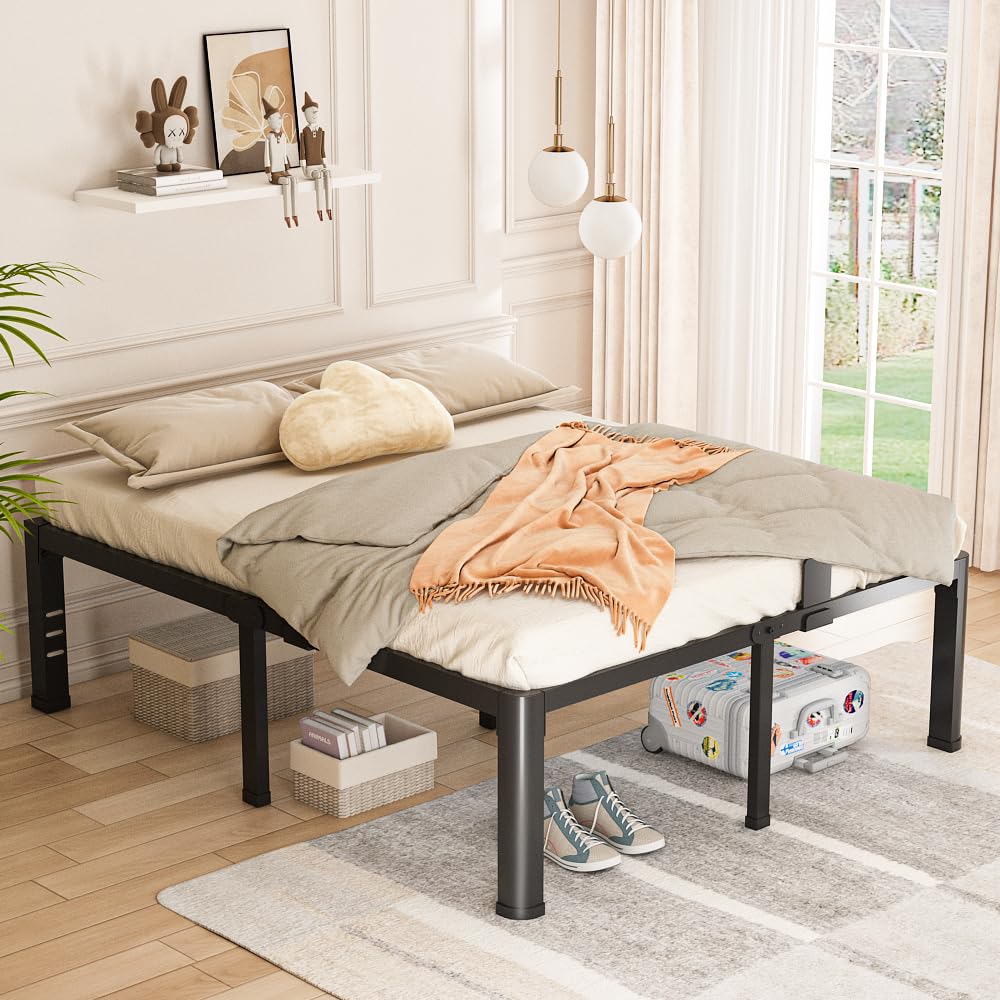 18 inch Queen Metal Platform Bed Frame R675