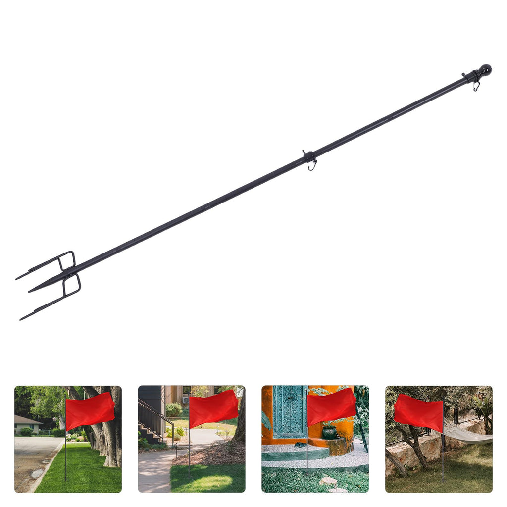 Stainless Steel Flag Pole Base with 5 Prongs O64273