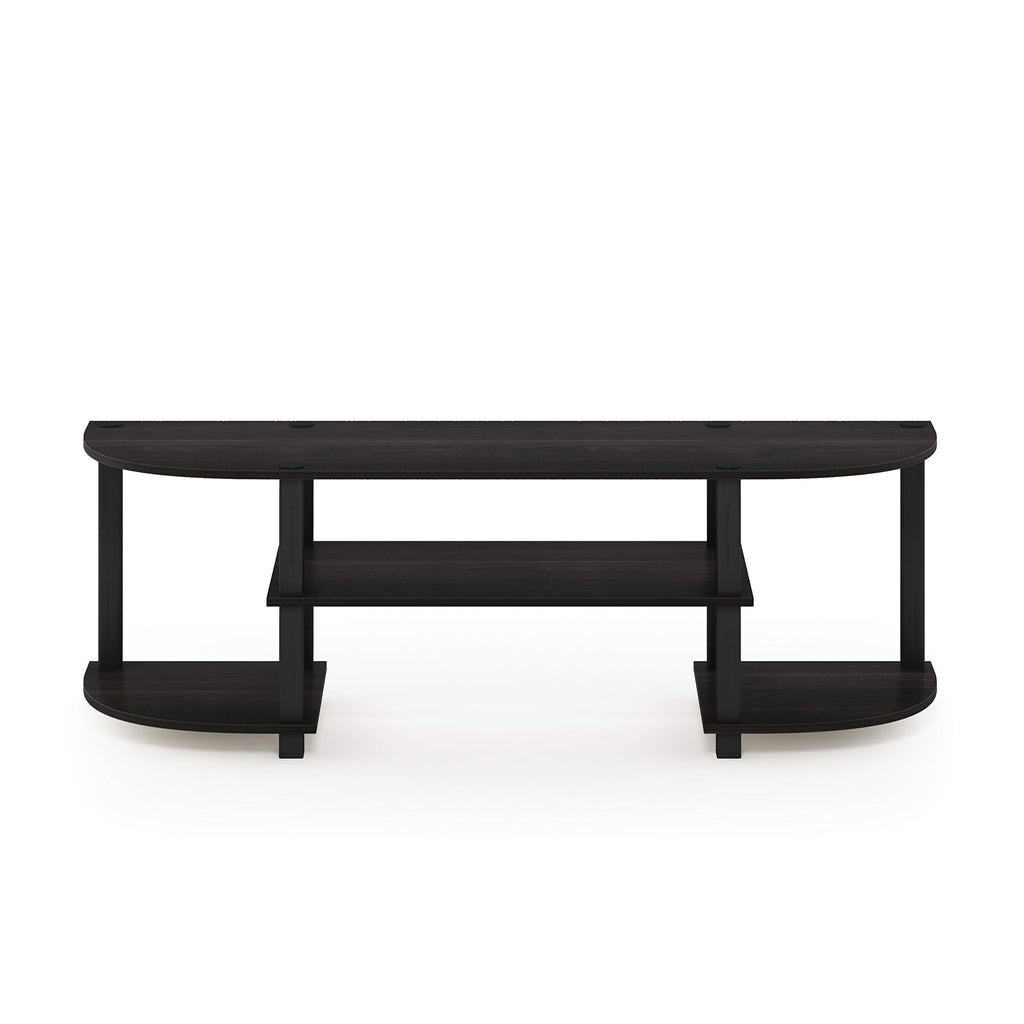 Espresso/Black TV Entertainment Center N232