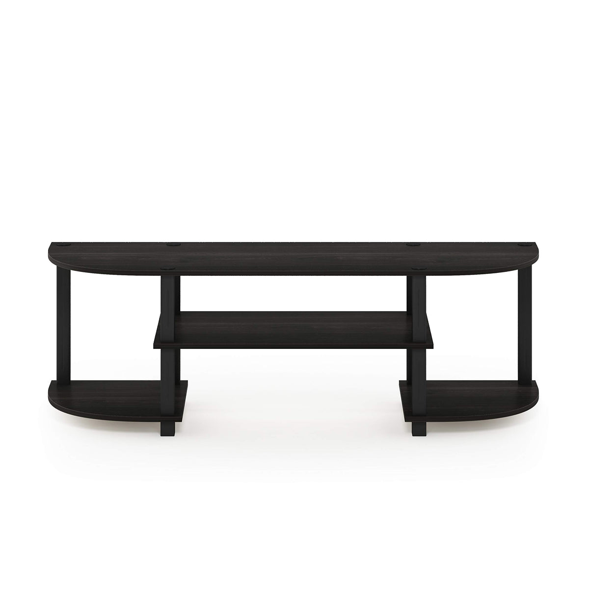 Espresso/Black TV Entertainment Center N232