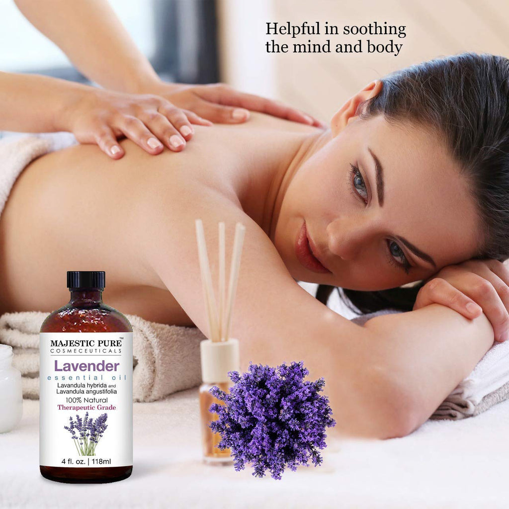 Lavender and Eucalyptus Essential Oil 3 Bottle Bundle 4 fl oz Each J158