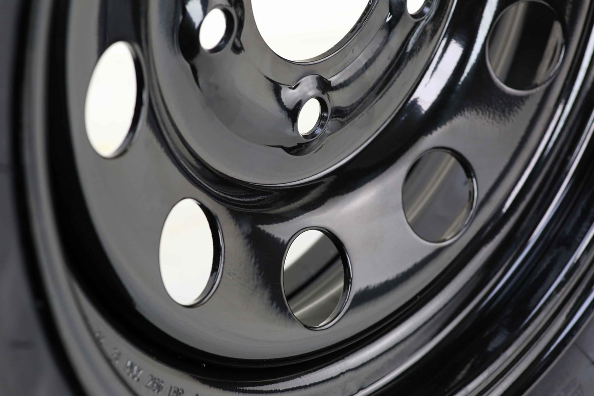 ST205/75R15 8-Ply Trailer Tire Wheel Black Mod Rim Pk2 K313