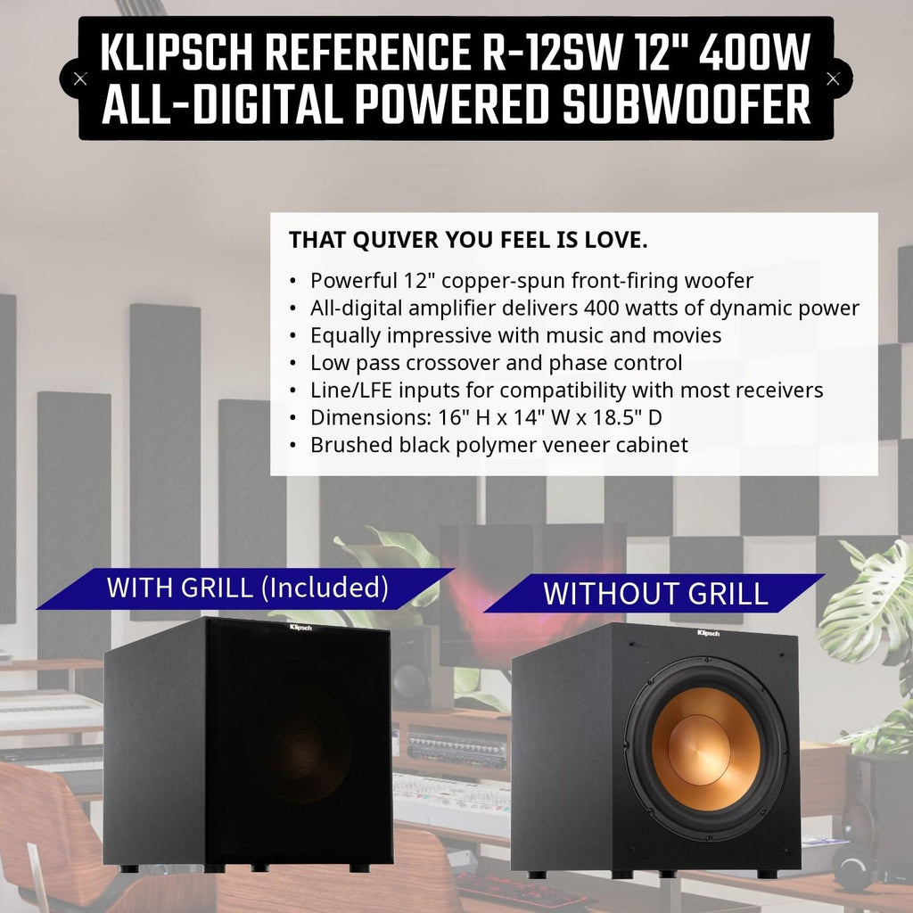 5.1 Home Theater System with Floorstanding, Bookshelf, Channel Speaker and Subwoofer T7529