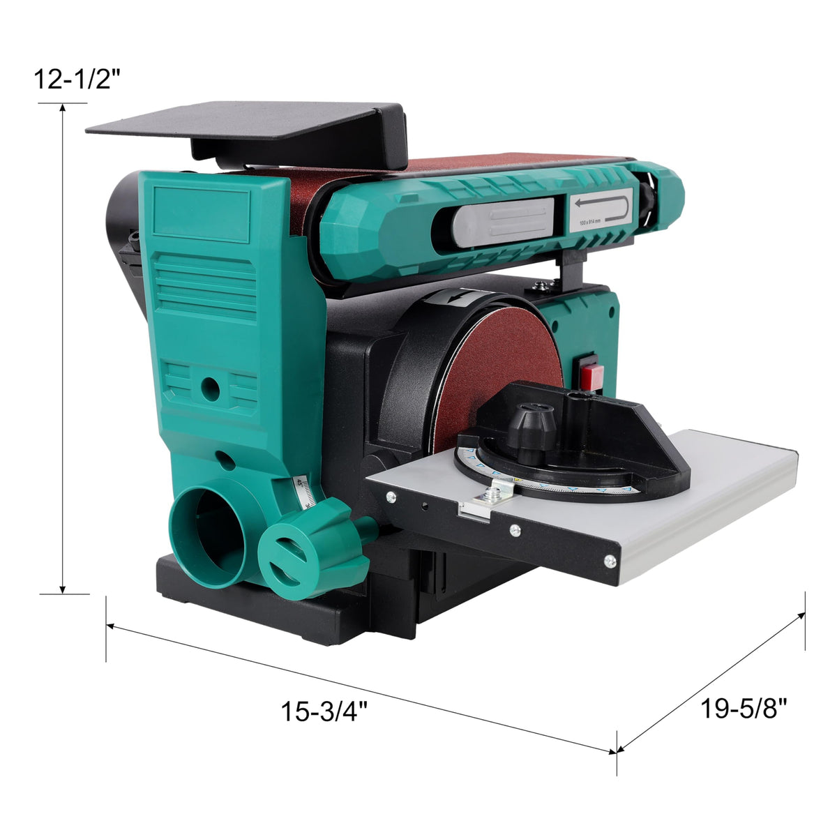 4" x 36" Belt and 6" Disc Benchtop Sander T856802