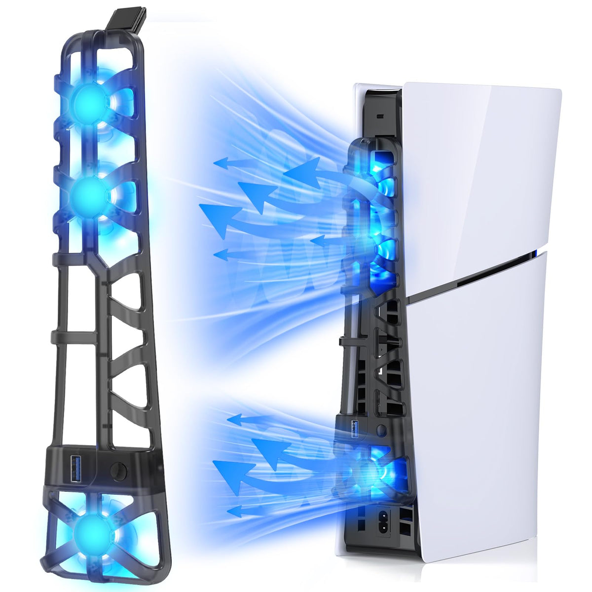 Cooling Fan with LED Light F6309