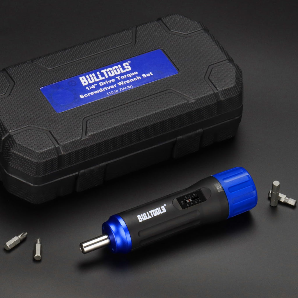 Torque Screwdriver Wrench Set, 10 to 70 Inch Pounds Y697