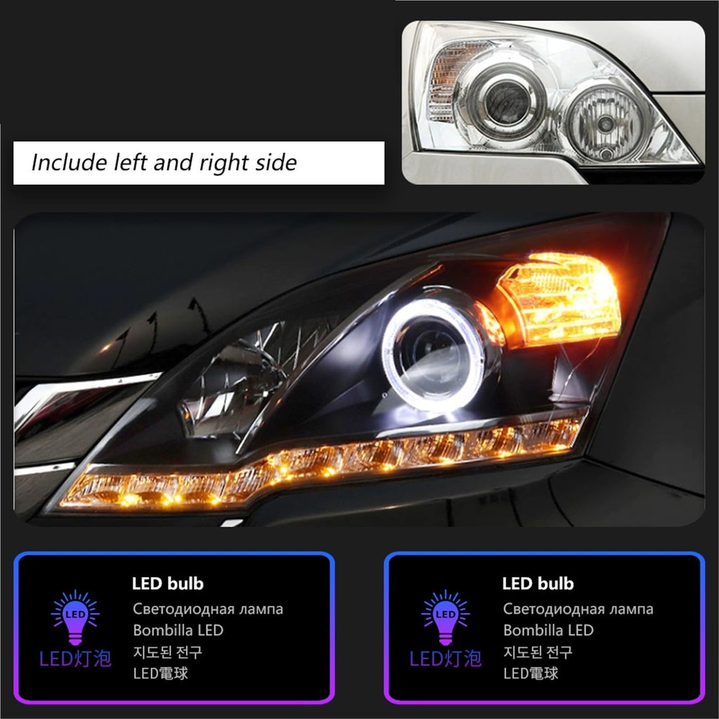 Car Headlight LED DRL Double Lens O381