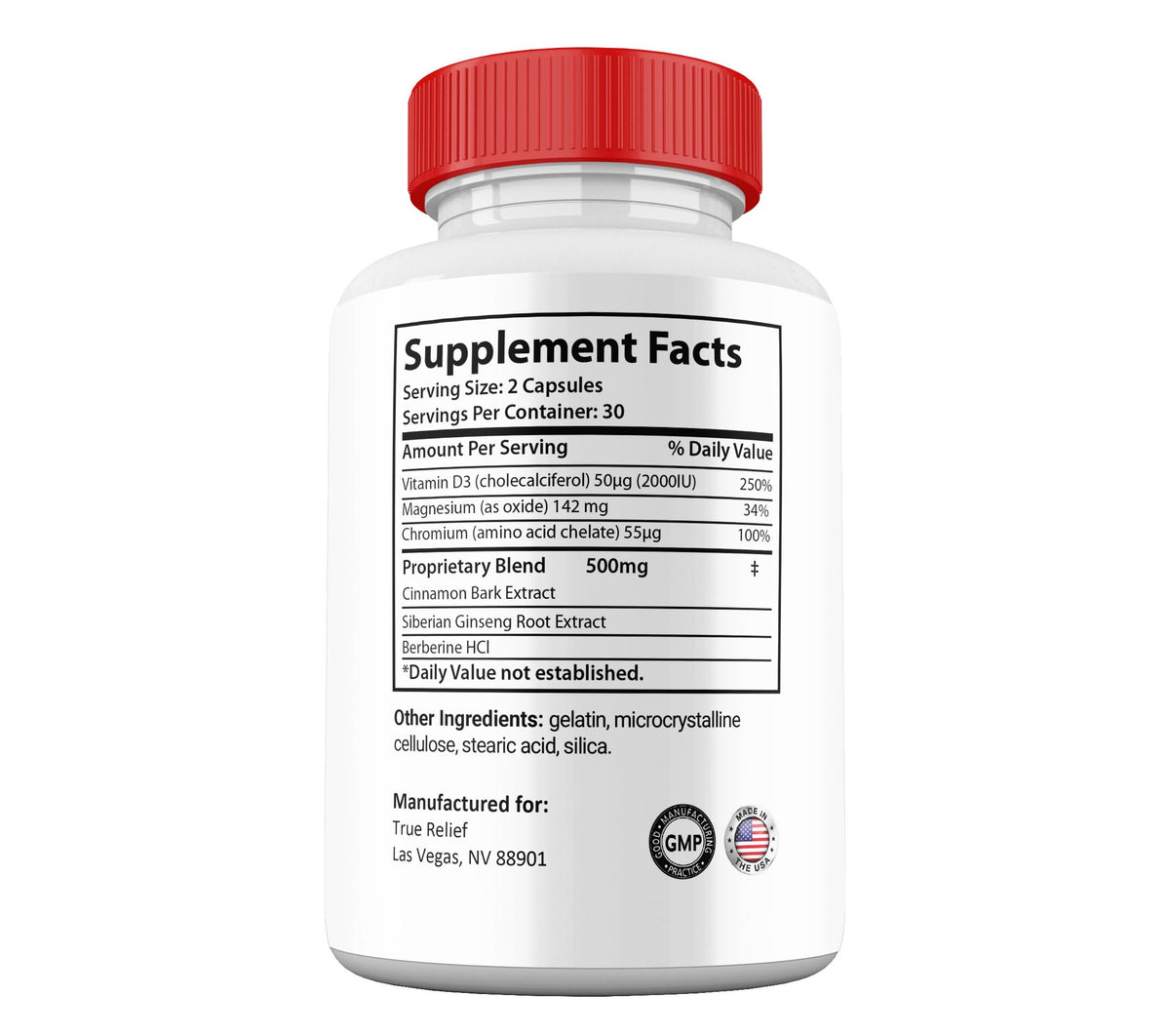 All Natural Glycogen Balance Capsules V40958