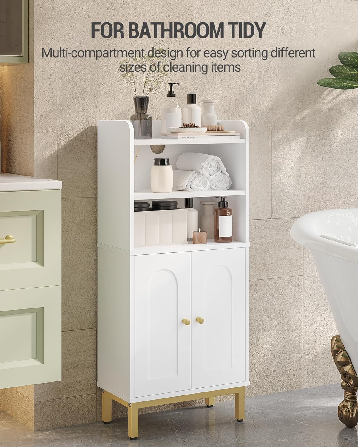 Bathroom Storage Cabinet with 2 Door M899828