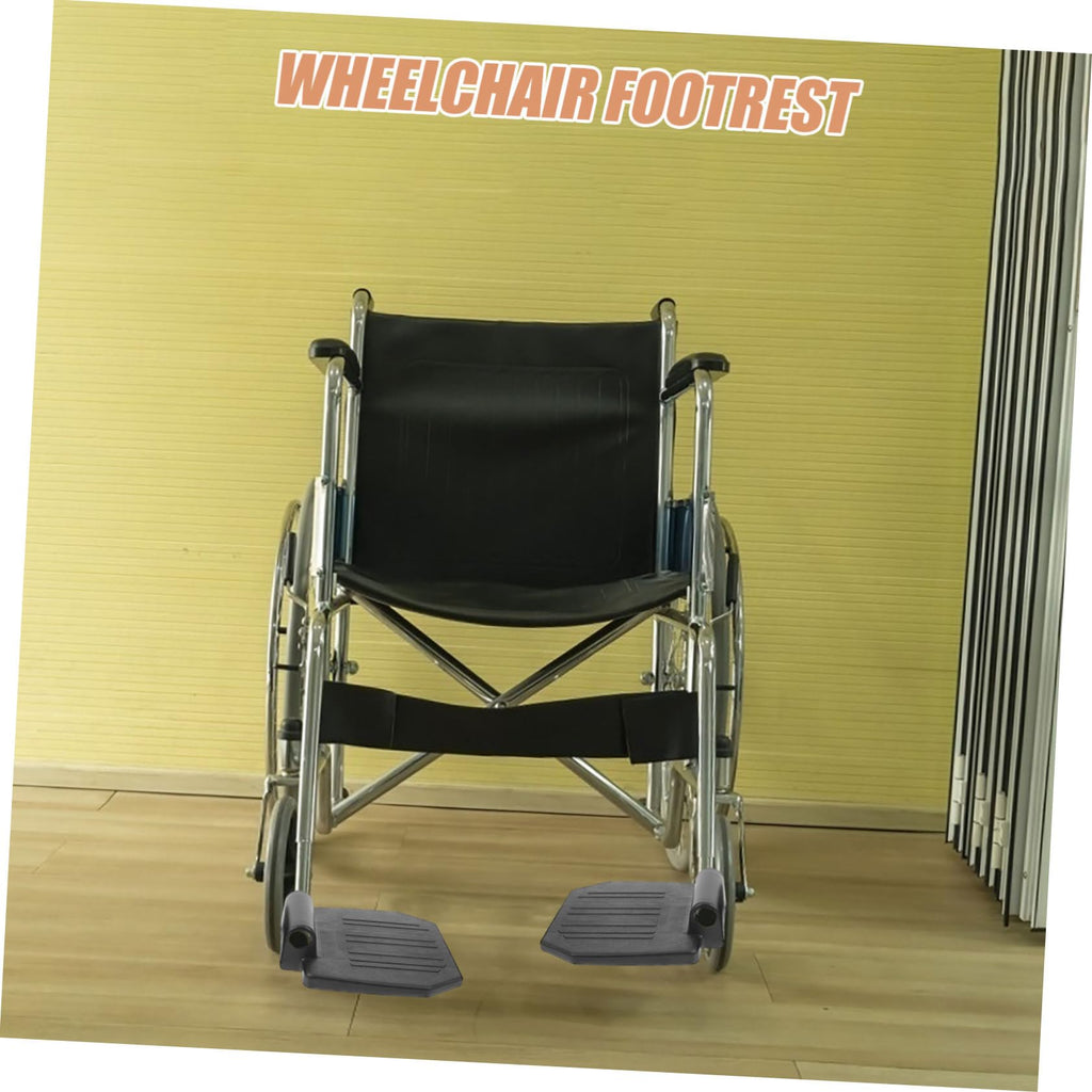 Adjustable Universal Wheelchair Footrest Pedals Heavy Duty Leg Rest X548