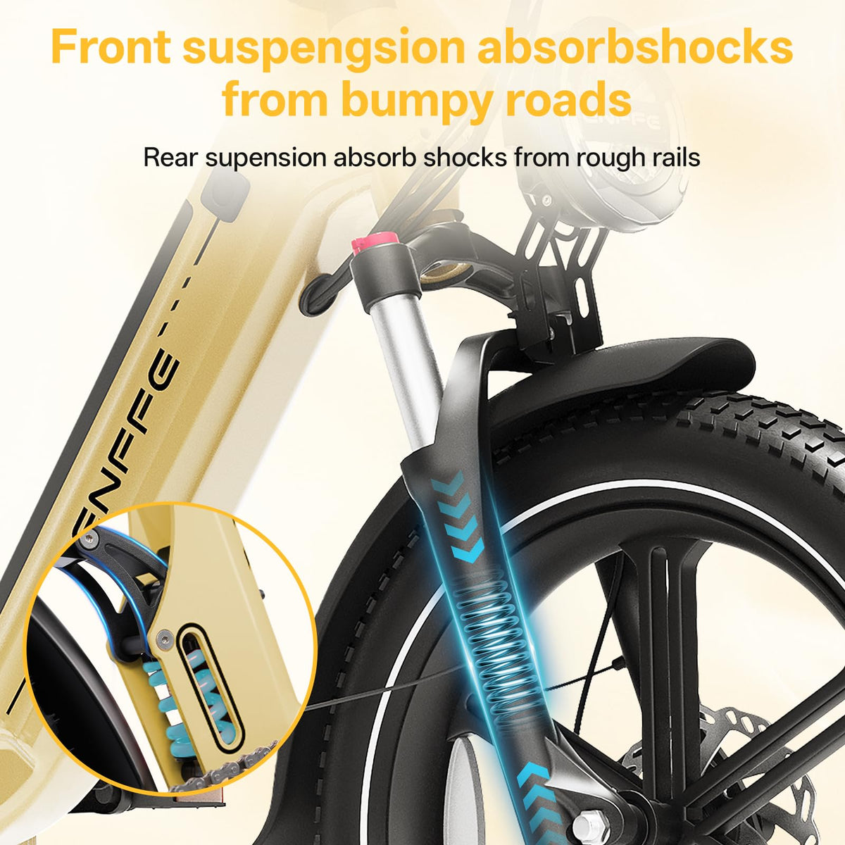 Foldable 7-Speed 20"×4 Fat Tire Electric Bike I41995