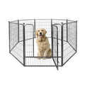 32 Inch Metal Foldable Pet Playpen with Door Z544