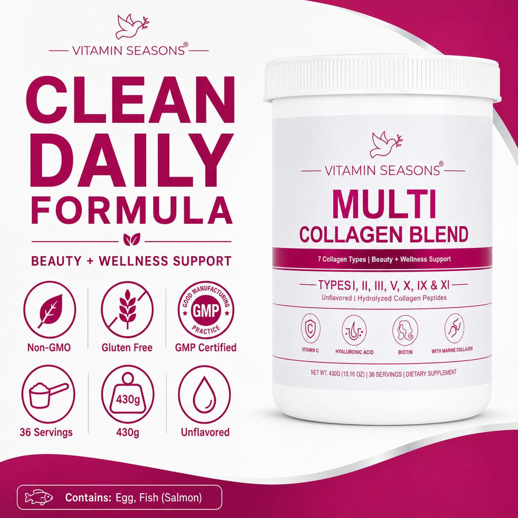 Unflavored Hydrolyzed Collagen Peptides Powder 15.16 oz R55524