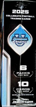 2025 Bowman Chrome University Football Mega Box 60 Cards P19029