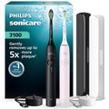 Black & Light Pink 2 Pack Electric Toothbrush G7162