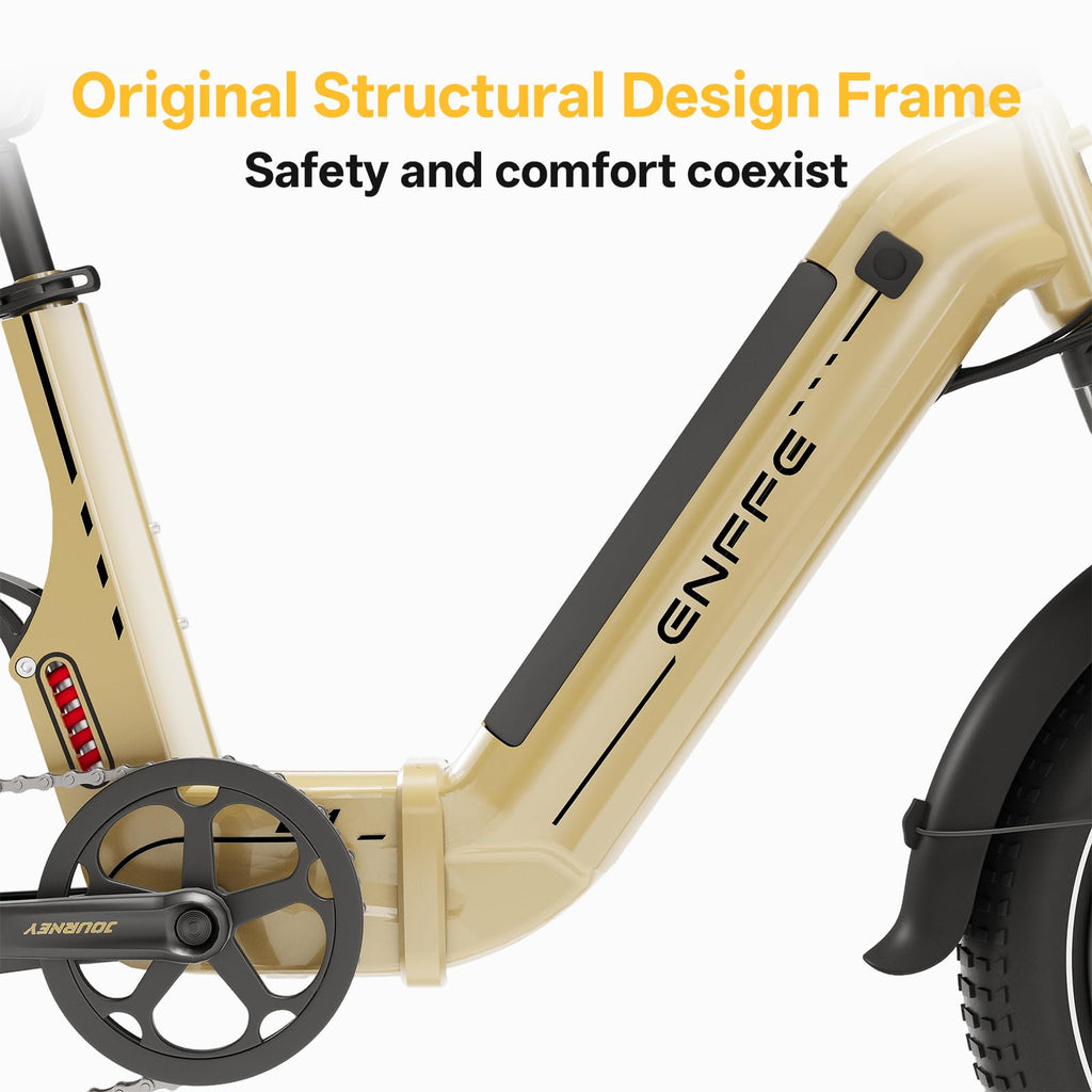 Foldable 7-Speed 20"×4 Fat Tire Electric Bike I41995