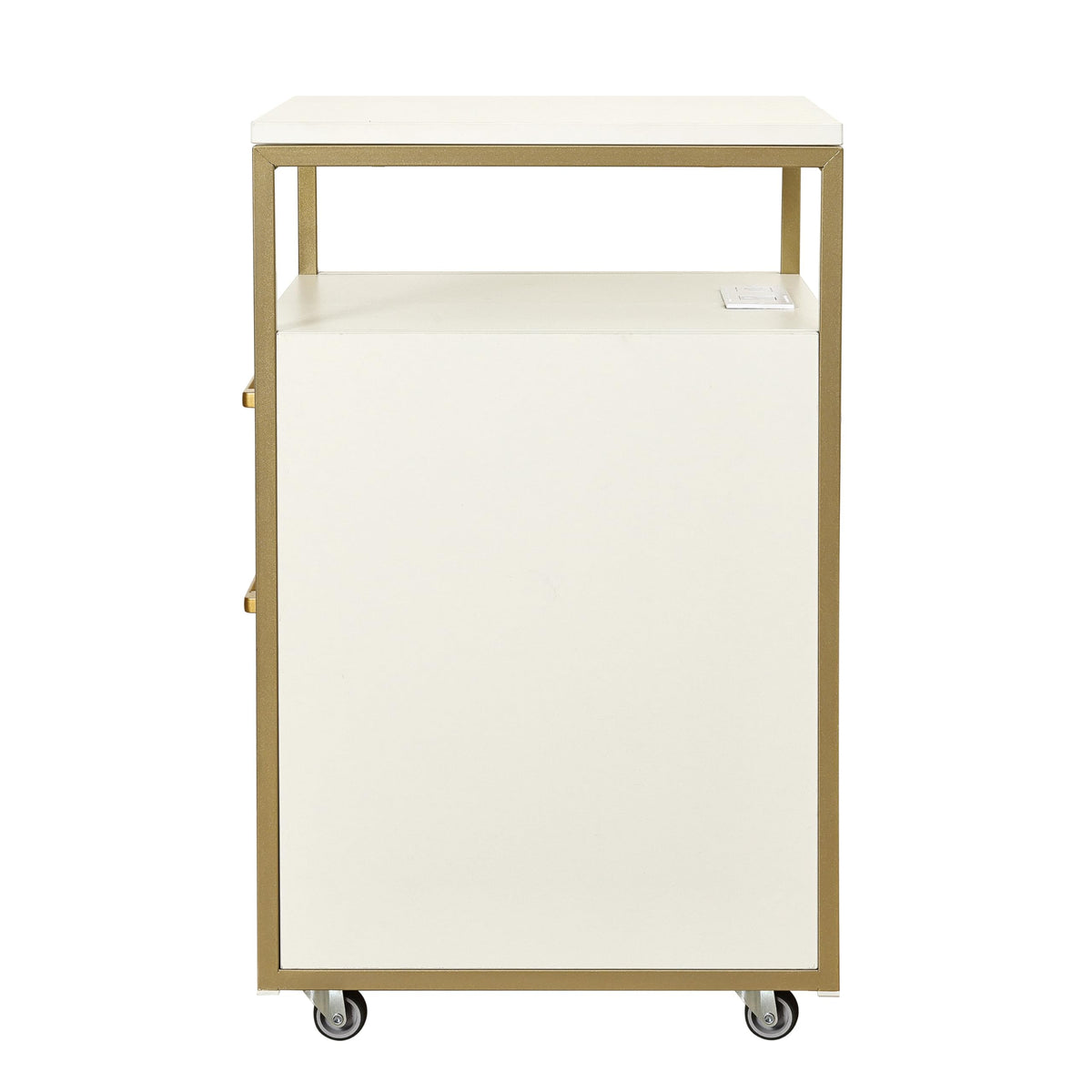 2 Drawer Rolling File Cabinet with Lock X58241