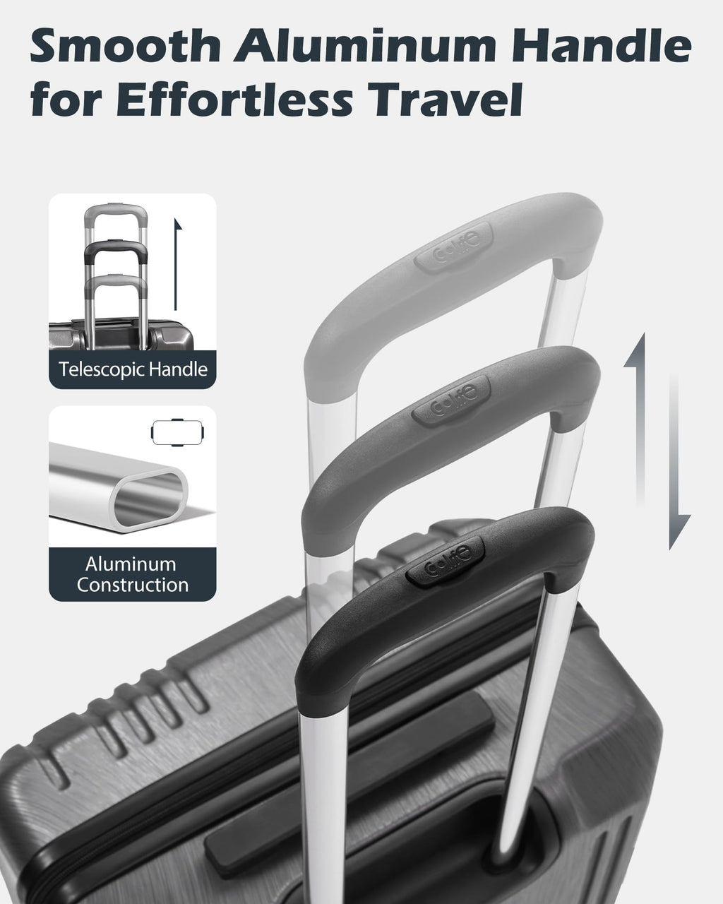 PC+ABS Hardshell Luggage with TSA Lock and Spinner Wheels R16688