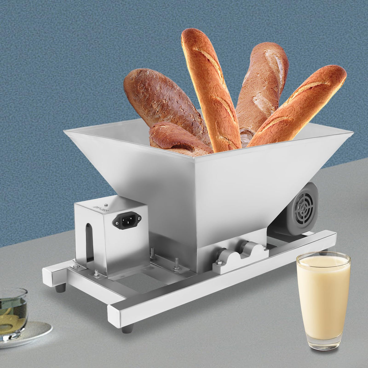 60W Stainless Steel 4L Fruit Crusher U55732
