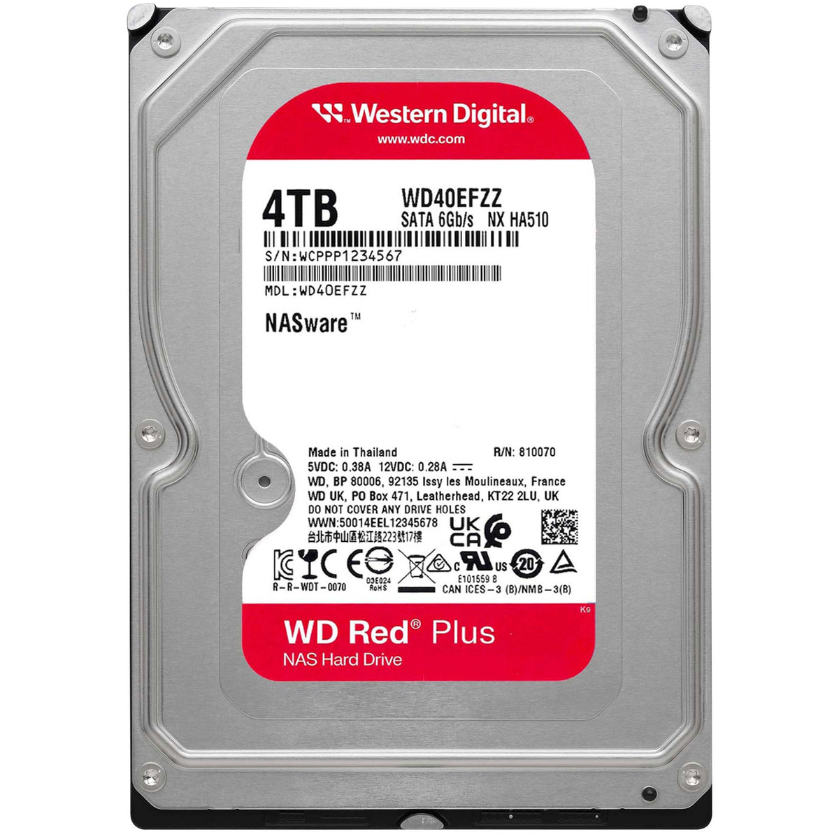 4TB 3.5 Inch SATA Internal HDD Q4861