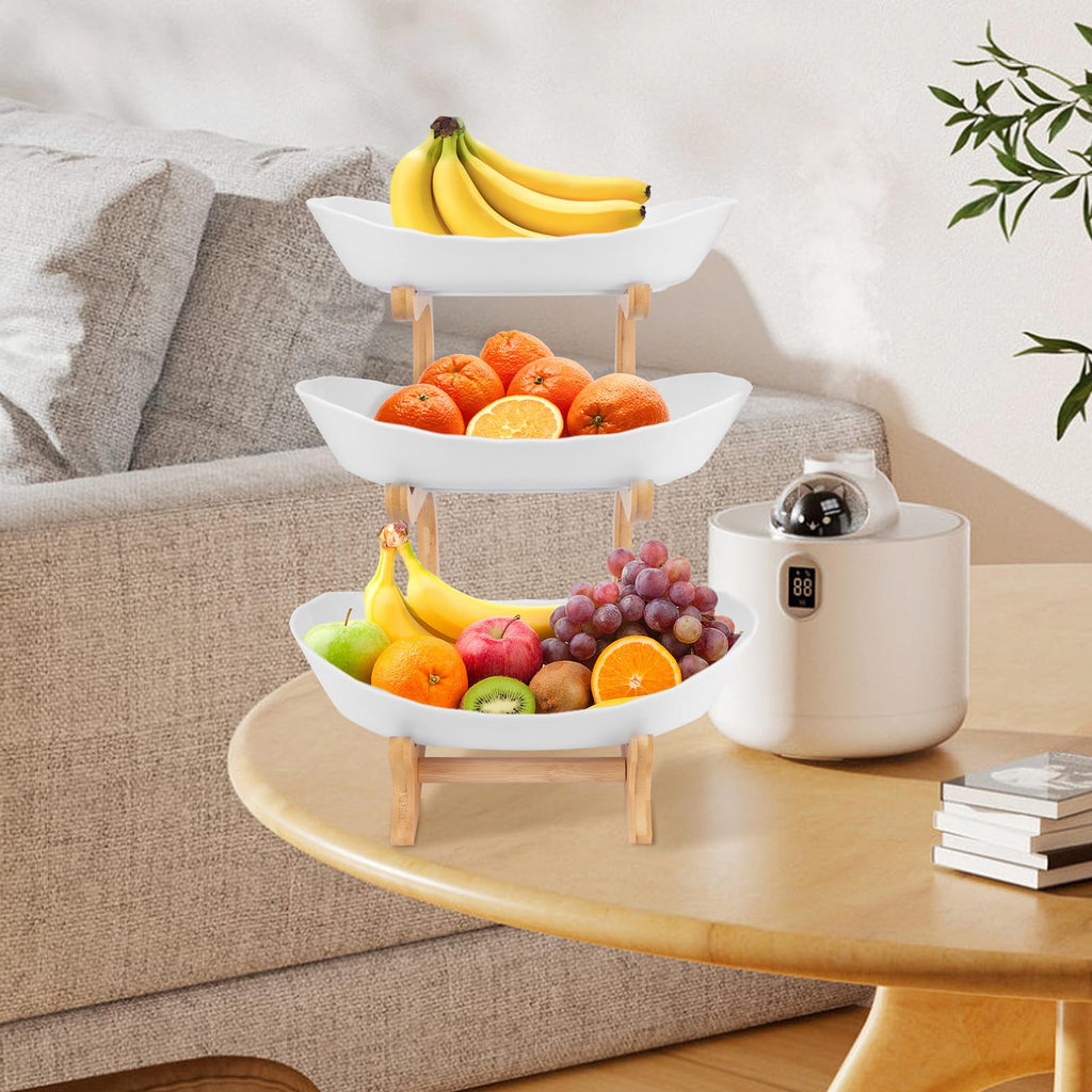3-Tier Plastic Fruit Bowl O26770