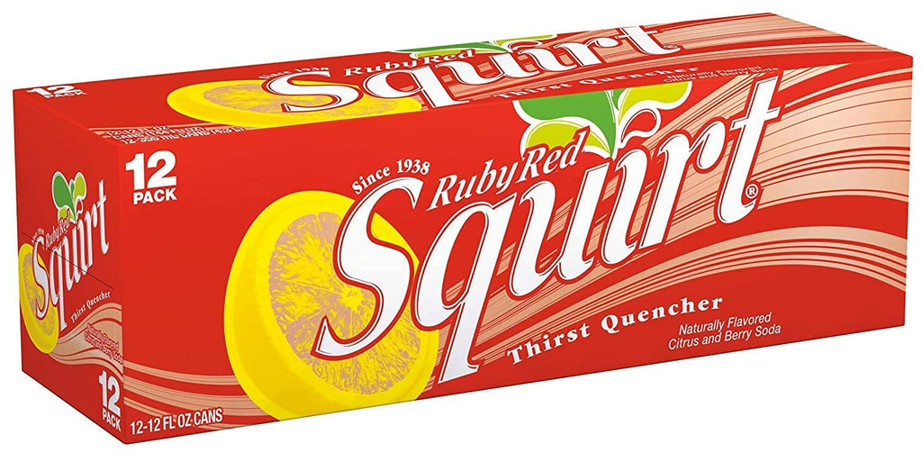 Ruby Red Grapefruit Soda Cans 36 Count S175435