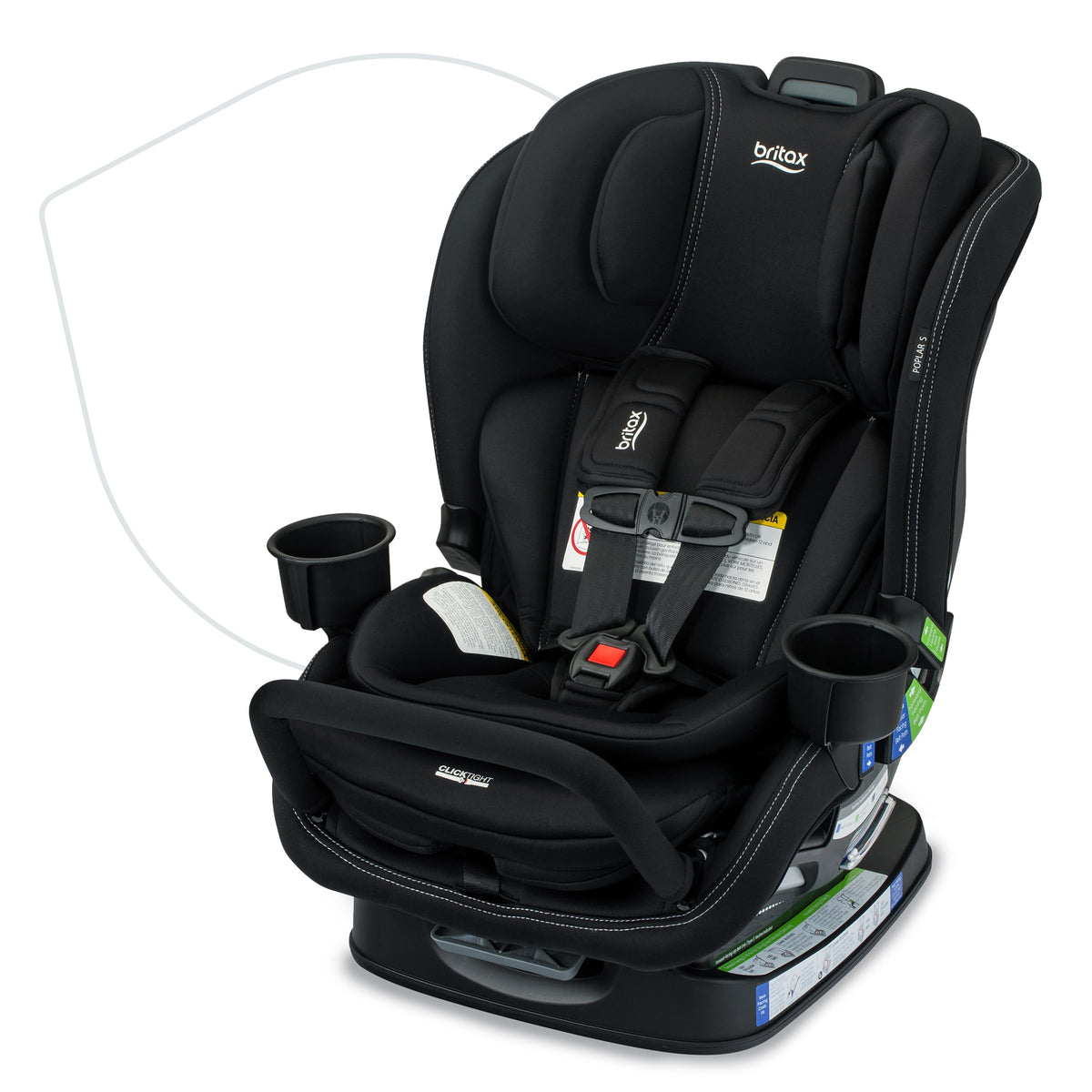 Convertible Car Seat with Slim 17-Inch Design O111770