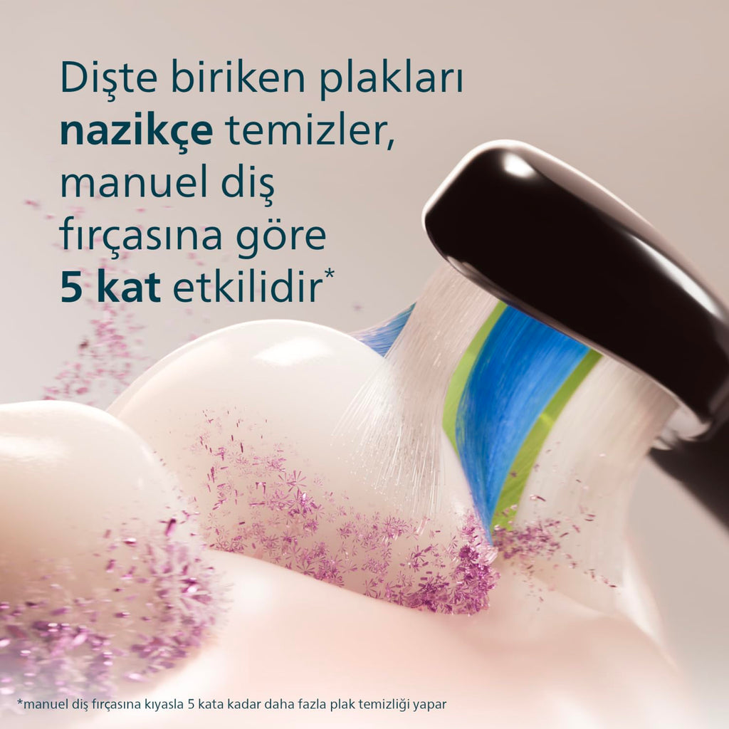 Black & Light Pink 2 Pack Electric Toothbrush G7162