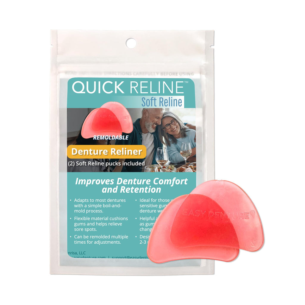 Soft Reline Denture Reliner Kit for Full & Partial Dentures B601