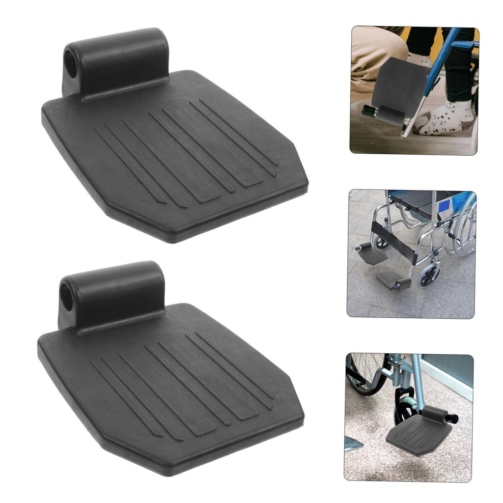 Adjustable Universal Wheelchair Footrest Pedals Heavy Duty Leg Rest X548