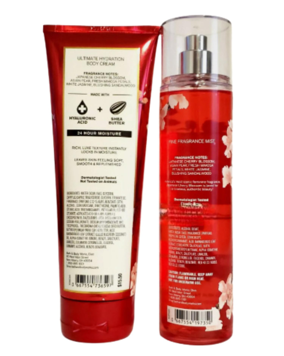 Fine Fragrance Mist & Ultra Shea Body Cream 2 Piece Set 8oz E497429