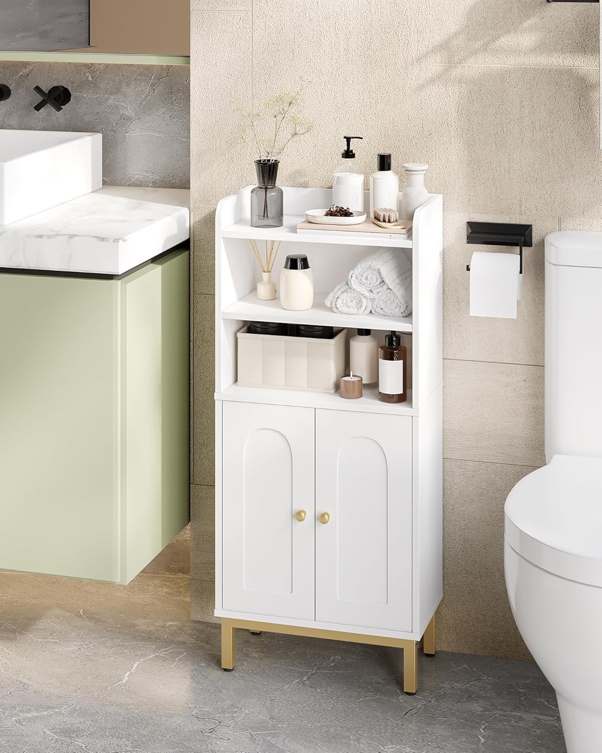Bathroom Storage Cabinet with 2 Door M899828