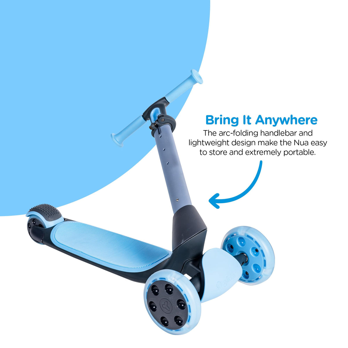 3-Wheel Kids Scooter with LED Light-Up Front Wheels N847680