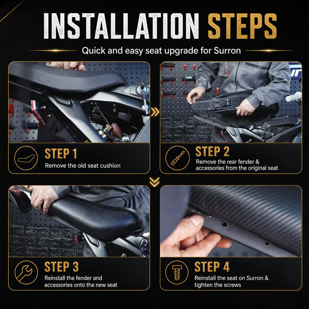 Electric Dirt Bike Seat Cushion I8941