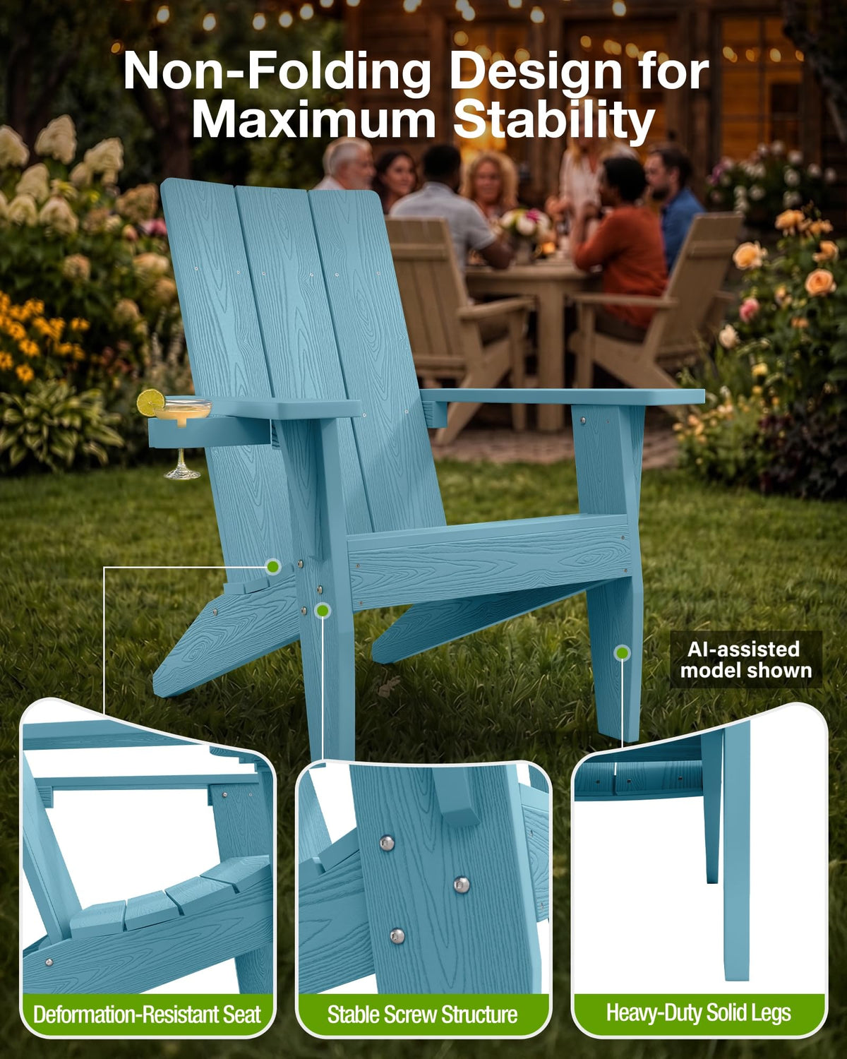 Oversized Adirondack Chair H6699