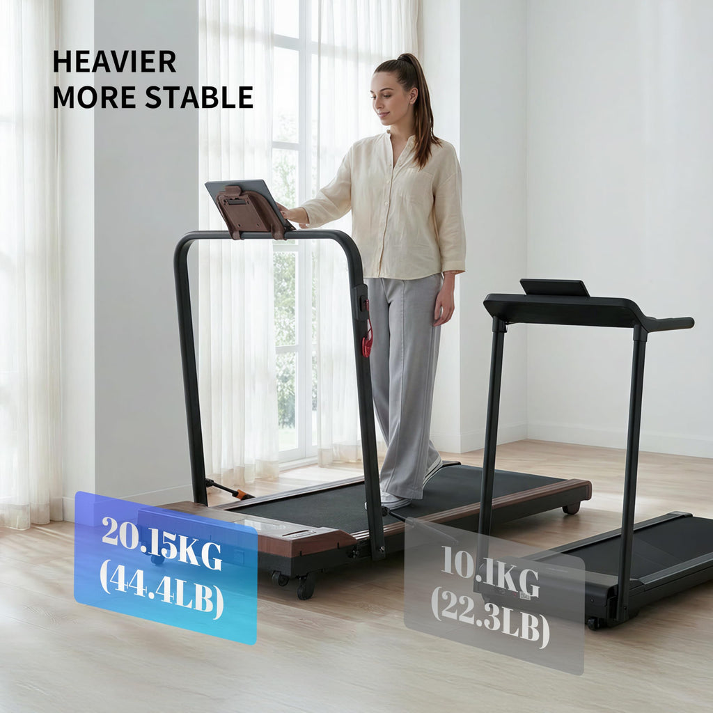 2 in 1 Under Desk Treadmill 2.5HP Portable Treadmill H237