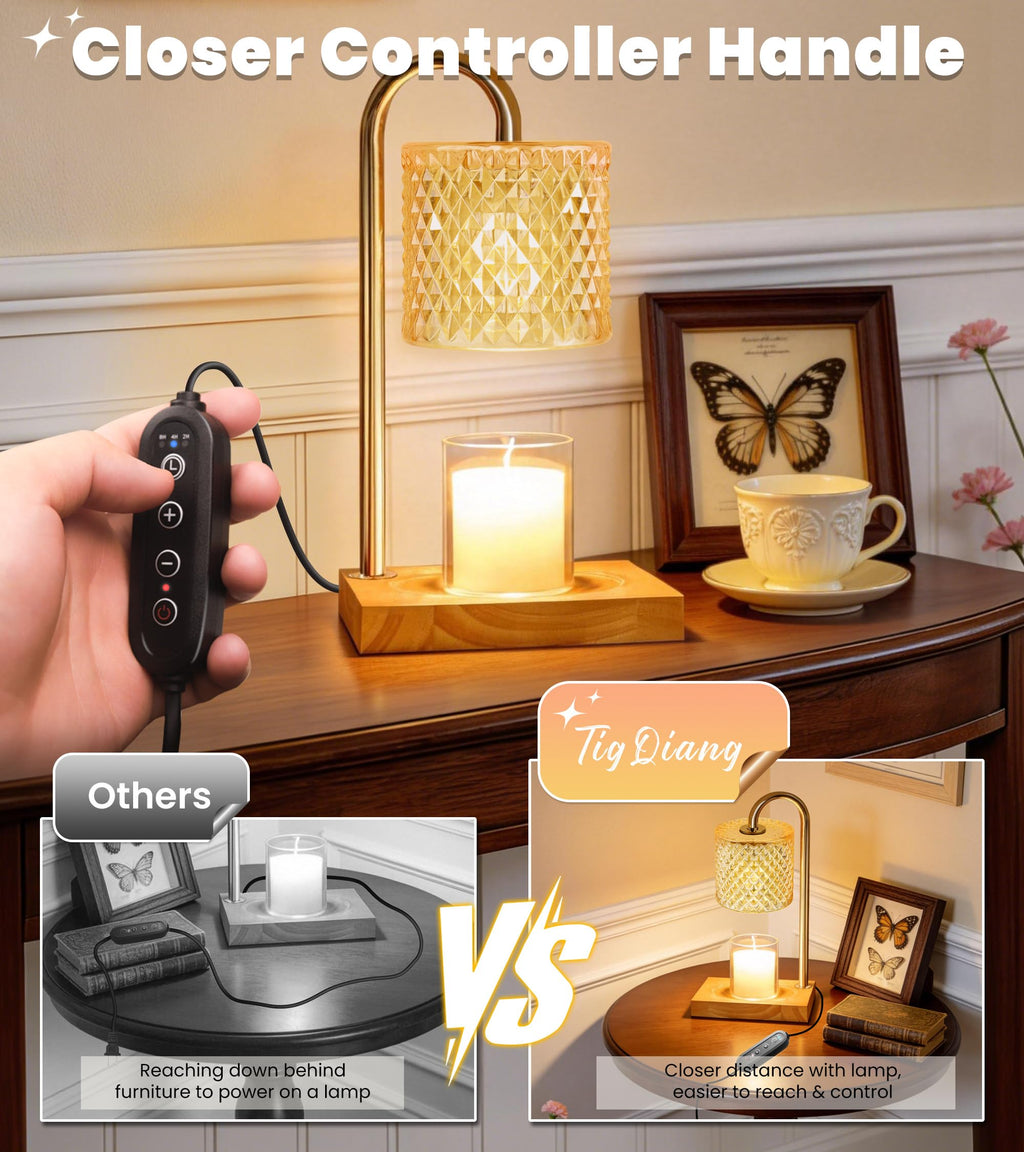 Candle Warmer Lamp with Timer B56436