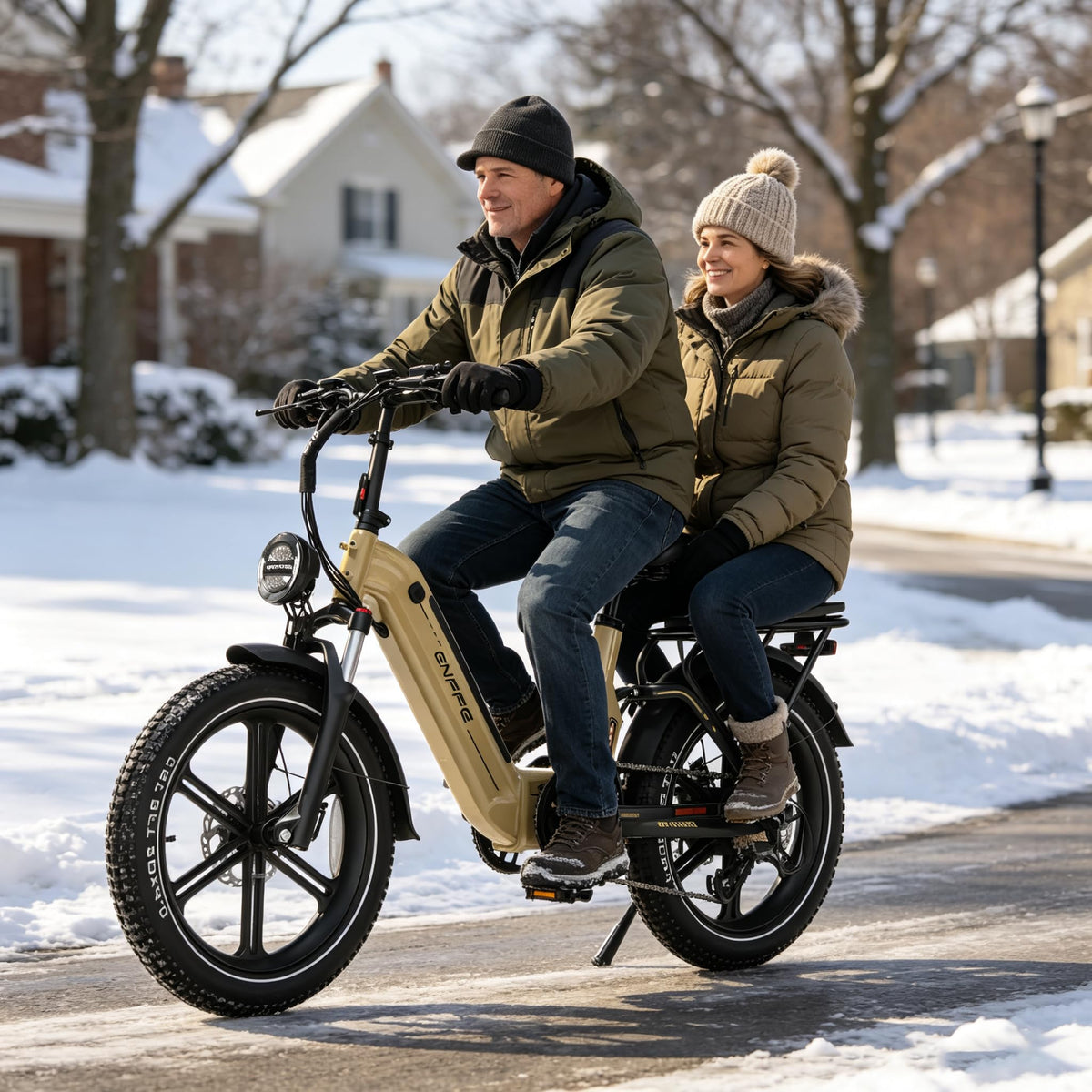 Foldable 7-Speed 20"×4 Fat Tire Electric Bike I41995