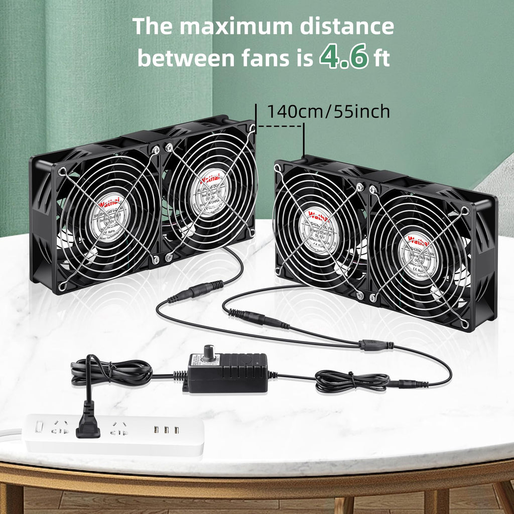 120mm Computer Fan Variable Speed Control Q8754
