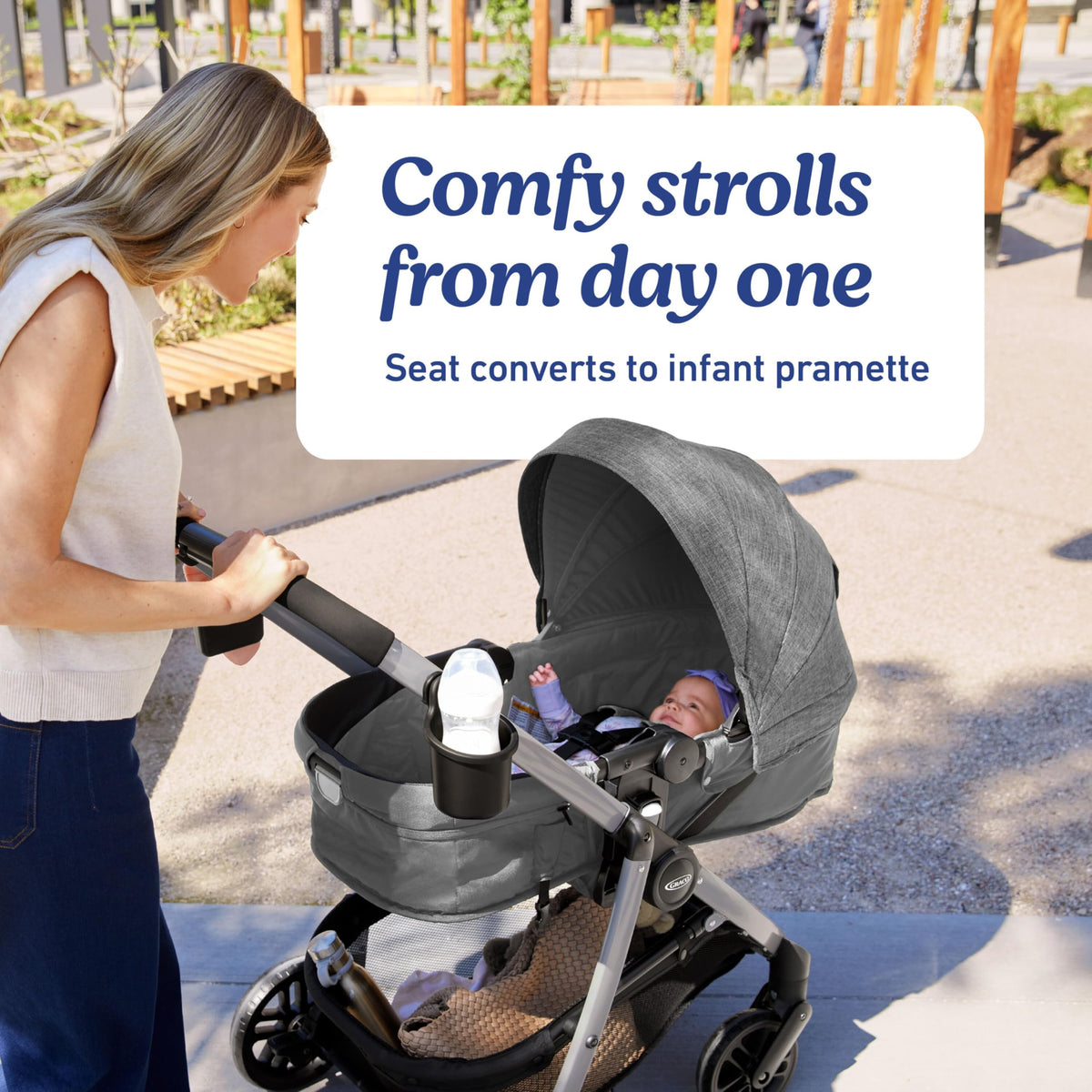 3-in-1 Travel System Stroller and Car Seat E7163