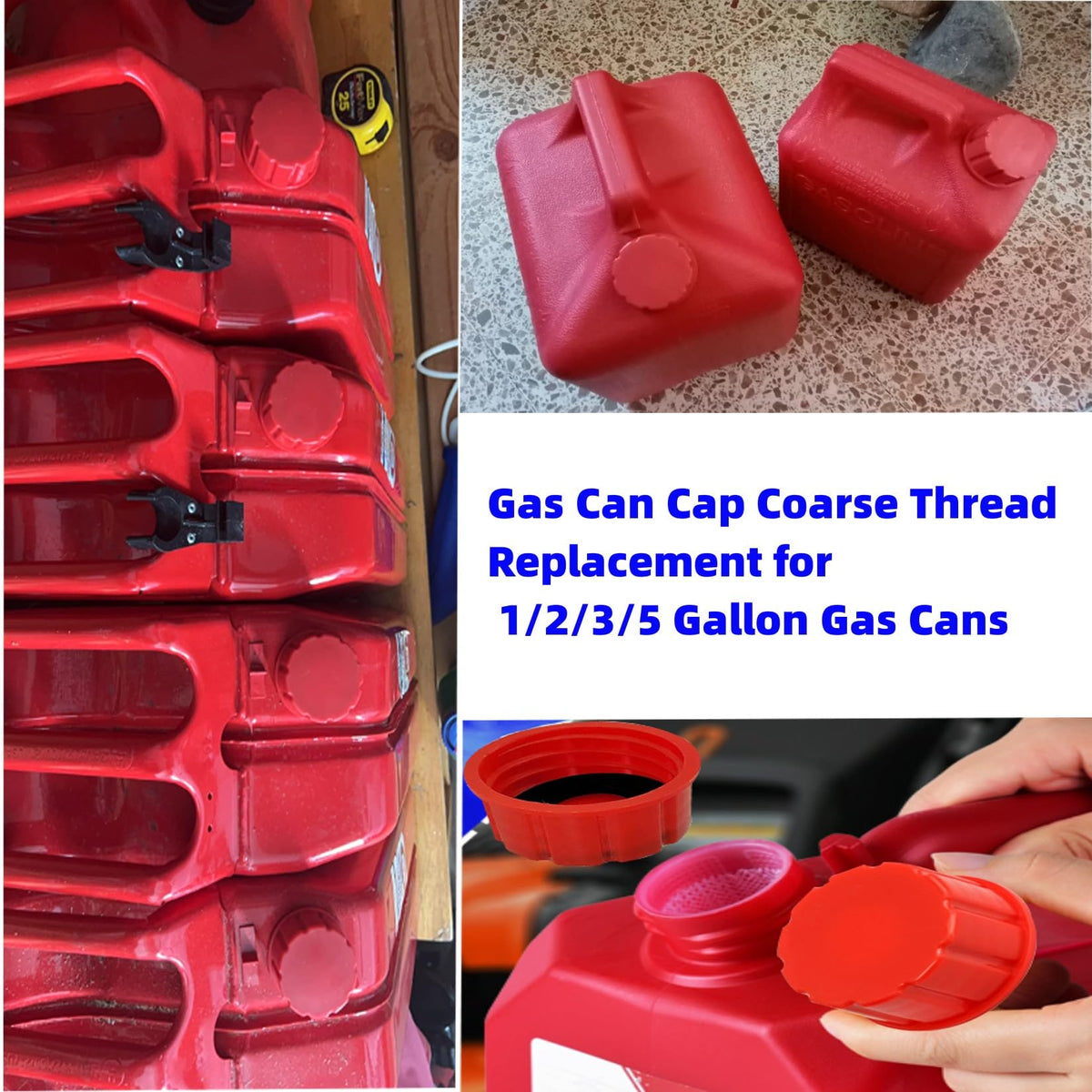 Gas Can Cap Replacement Lid J628