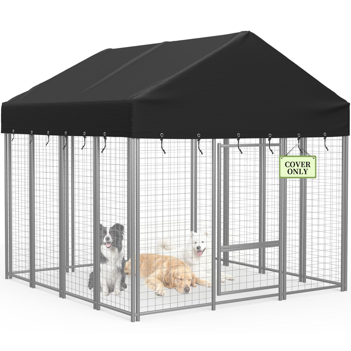 Heavy Duty Waterproof UV Resistant Dog Kennel Cover D772