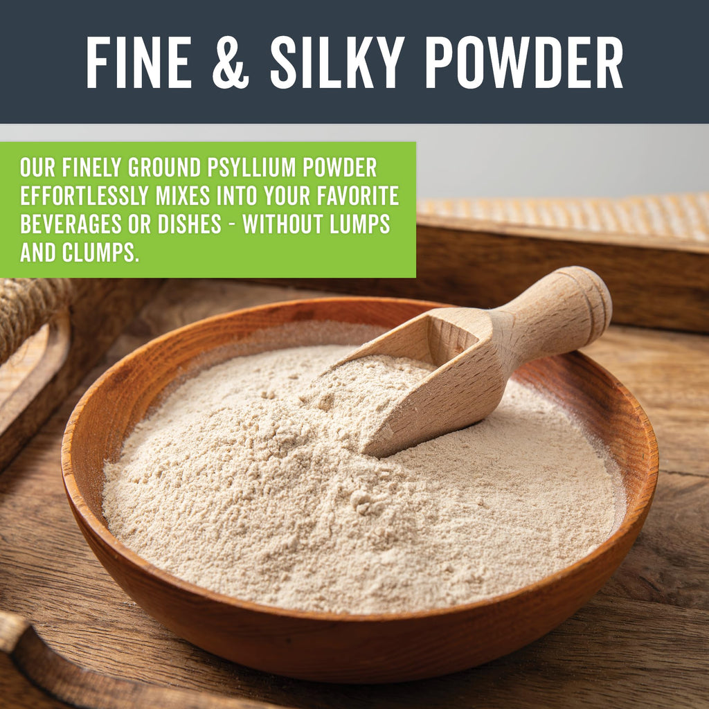 Organic Psyllium Husk Powder, 24 oz N98158